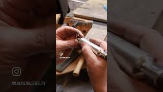 Behind the Scenes Oval Engagement Ring Resizing