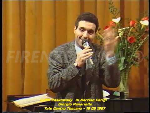 Caffè Paszkowsky. di Narciso Parigi. Imitazioni di Giorgio Panariello - Tele centro Toscana 1987