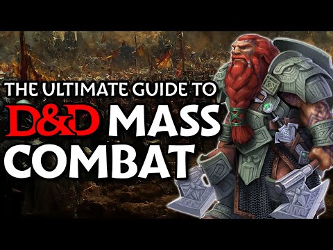 3 ways to run MASS COMBAT in D&D
