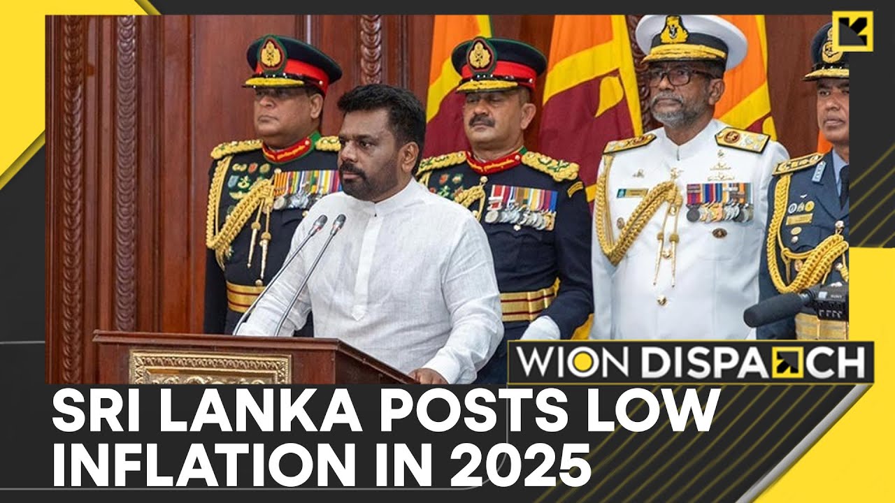 Sri Lanka Inflation Rises 2.1% In 2025, Below 5% Target | WION Dispatch