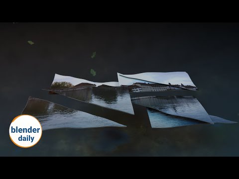 Paper Slicing: Edge Split | Blender Geonodes Daily, tip 62