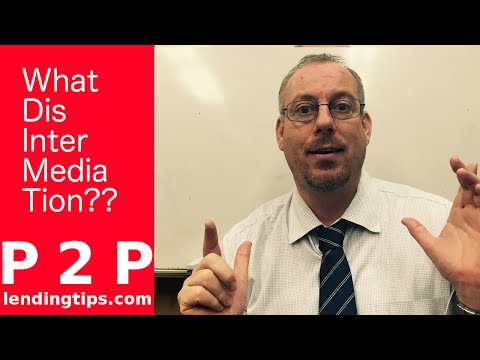 What is p2p Disintermediation??