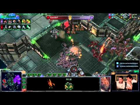 (HD416) Keen vs Monster - TvZ - Qualifications Iron Squid [Starcraft 2 FR]