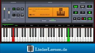 Marlon - Ich hab&#39; dich zuerst gesehen - Klavier lernen - Musiknoten - Akkorde