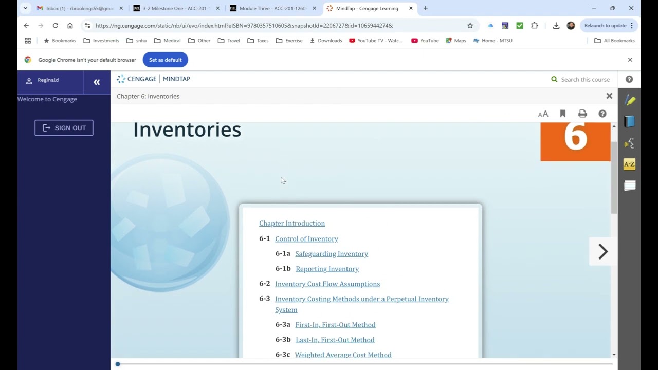 SNHU ACC 201 Module Three