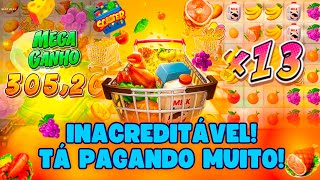 JOGANDO SUPERMARKET SPREE: O SLOT DO SUPERMERCADO DE UM JEITO QUE VOCÊ NUNCA VIU! FOI INACREDITÁVEL!
