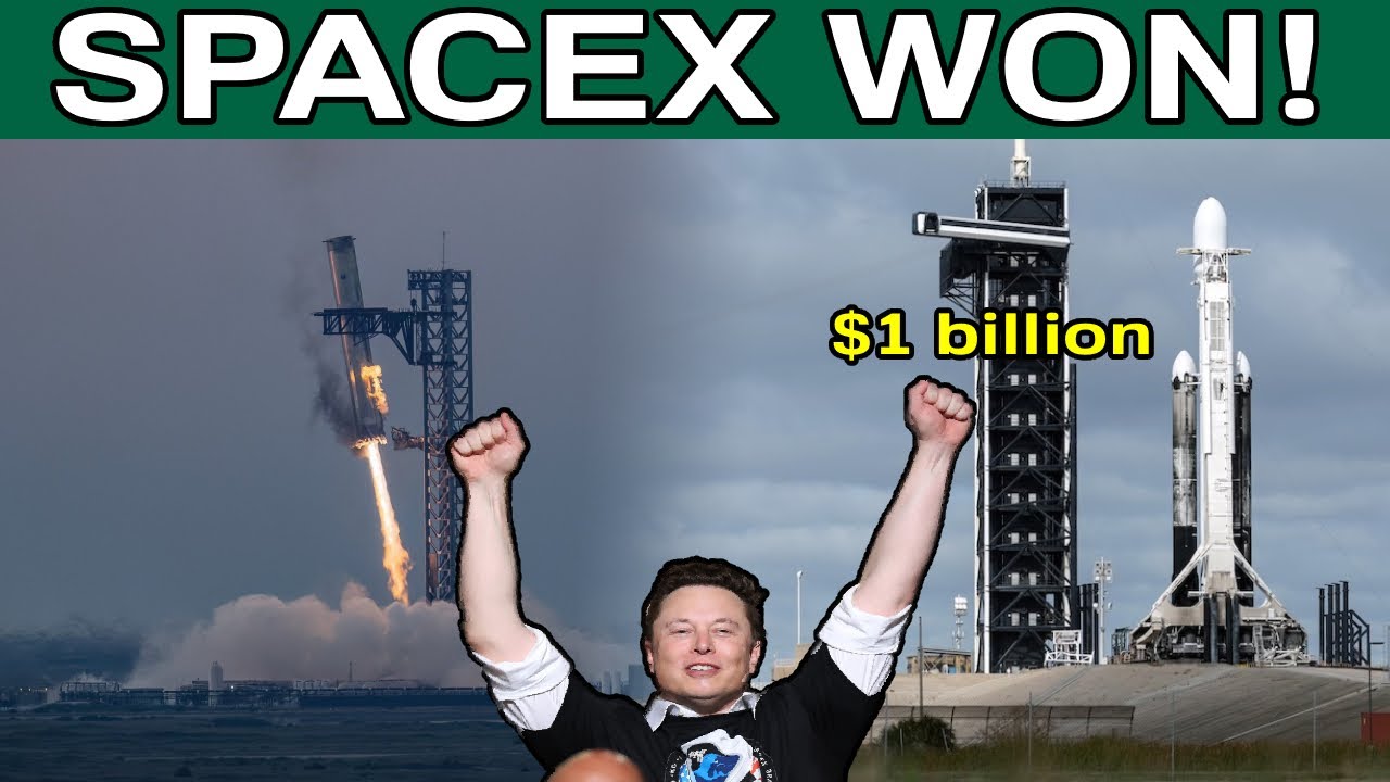 Musk Did It! SpaceX Just Won The Biggest Contrat Because Of Starship