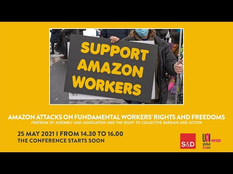 S&D online webinar: Amazon attacks on fundamental workers’ rights and freedoms