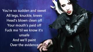 Marilyn Manson - Evidence [Lyrics]