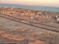 Landing in Hurghada, Red Sea, Egypt