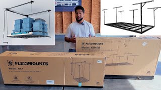 Save Garage Space using Fleximounts Garage Storage Lift , GR48B and GL1