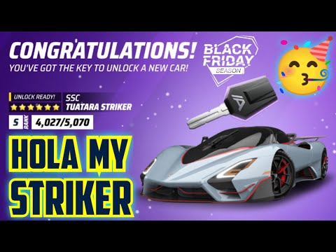 Asphalt Legends - Unlocking SSC TUATARA STRIKER from Black Friday BOS Event 🥳