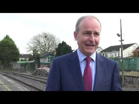 An Taoiseach Michael Martin visits Navan