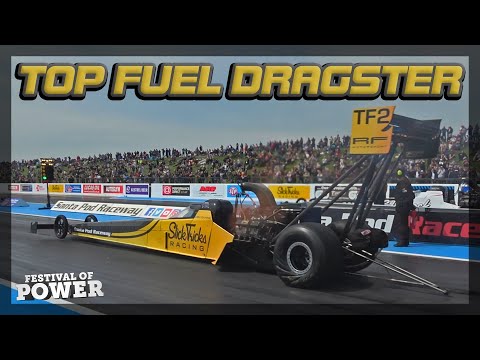 Top Fuel Dragster at Festival of Power 2023 - Santa Pod Raceway