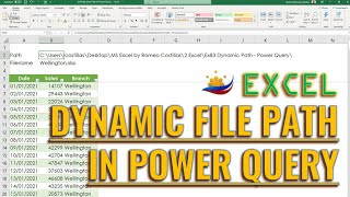 How to Create a Dynamic File Path in Excel Power Query