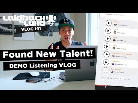 Found New Talent! DEMO Listening VLOG