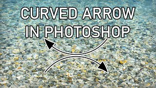 Make a curved arrow in Photoshop