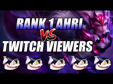 Rank 1 Ahri vs Twitch Viewers! ~LegitKorea