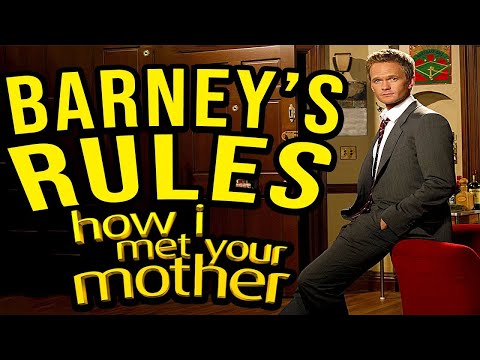 All of Barney's Rules - How I Met Your Mother