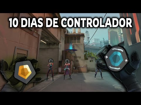 Joguei de Controlador Por 10 DIAS (OURO 1 para PLAT 2) MELHOR Jeito de Subir de ELO #valorant