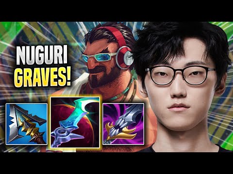 NUGURI IS READY FOR GRAVES! - DK Nuguri Plays Graves TOP vs Gwen! | Season 2022