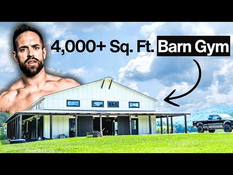 The MASSIVE 4,000 Sq. Ft. BARN GYM of Rich Froning (CF Games Legend!)