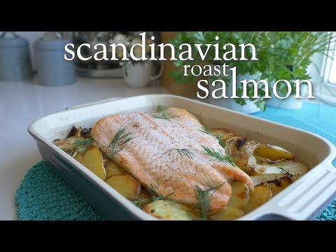 Slimming World Syn-free Scandinavian roast salmon recipe - FREE