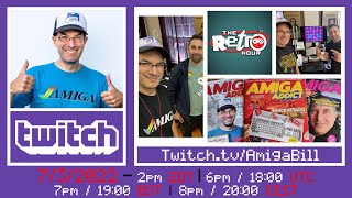 7/3/2022 Commodore Amiga - Guest Ravi Abbott Talks Amiga Addict Magazine, The Retro Hour & More!