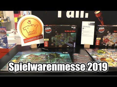 Spielwarenmesse 2019: Kosmos - Krimi Puzzle - für Kinder ab 7, 8 und 10 Jahren