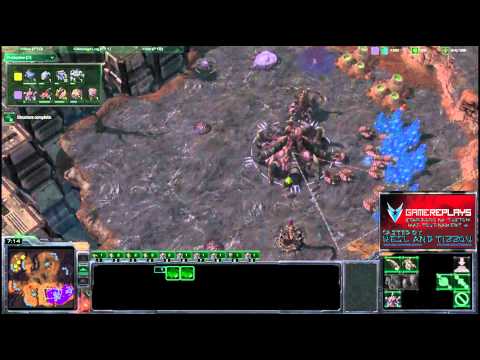 Star2.org NA Custom Map Tournament #1 Semifinals - Darkcell vs linko Game 2