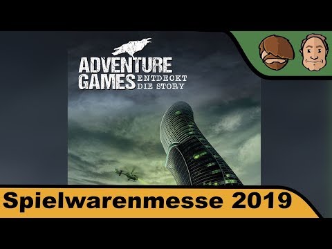 Adventure Games: Die Monochrome AG - Brettspiel - Spielwarenmesse 2019