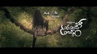 Avasaraniko Abaddam release trailer 3