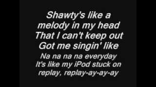 Shawty Like a Melody lyrics