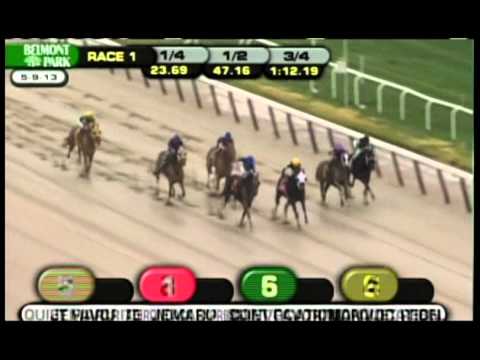 ADIRONDACK EXPRESS wins at Belmont Park  May 9, 2013