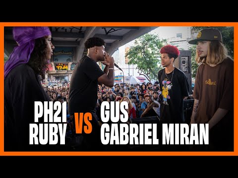 PH21 E RUBY VS GUS E GABRIEL MIRAN - PRIMEIRA FASE - BATEVOLTA - DUELO DE MCS (23/04/23)
