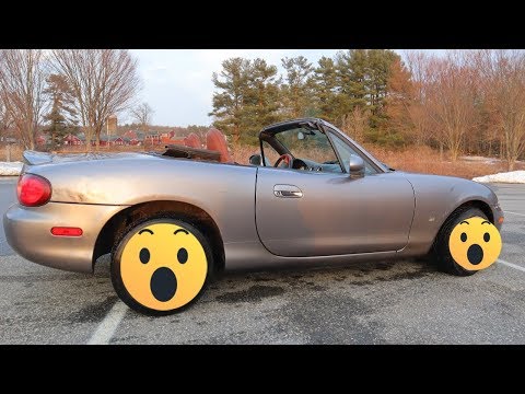 NB MIATA DAILY DRIFTER GETS NEW WHEELS!