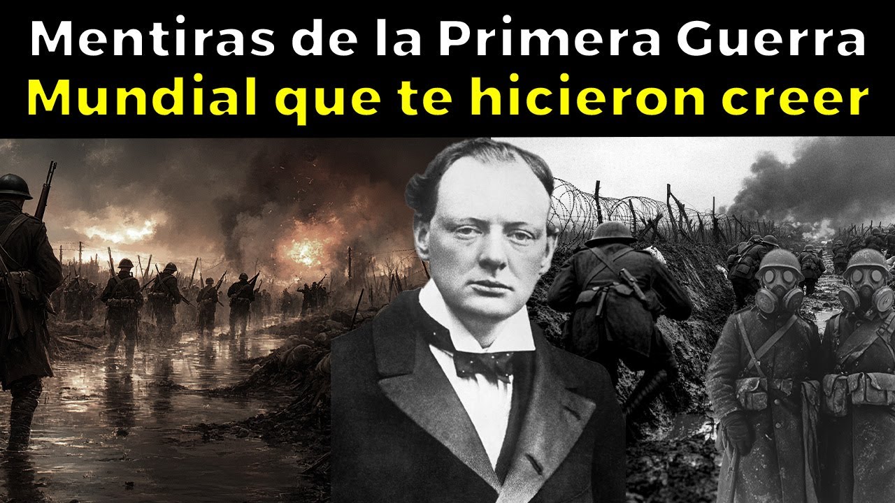 35 MENTIRAS de la de la Primera Guerra Mundial que te hicieron creer