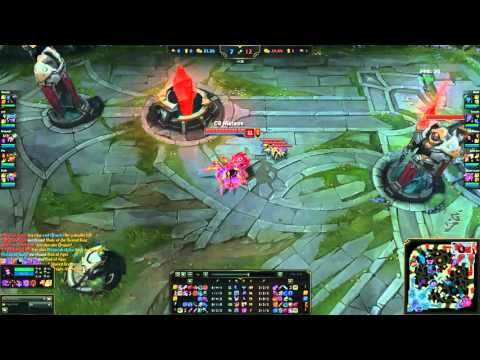 LoL: Meteos Elise vs Rek'Sai Jungle S6 Preseason Jan 2016
