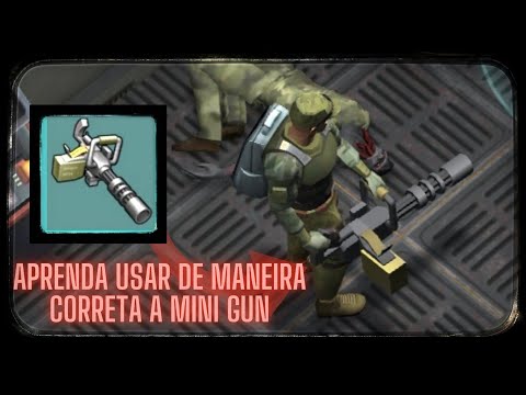 Aprenda usar de maneira correta a minigun.(Last day on earth)
