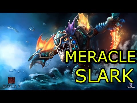 Ranked Gameplay Highlights | Dota 2 Meracle MMR Plays Slark