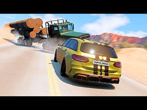 Realistic Car Crashes and Overtakes #10 🔥 BeamNG.Drive