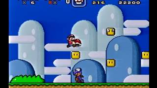 super mario world first stage