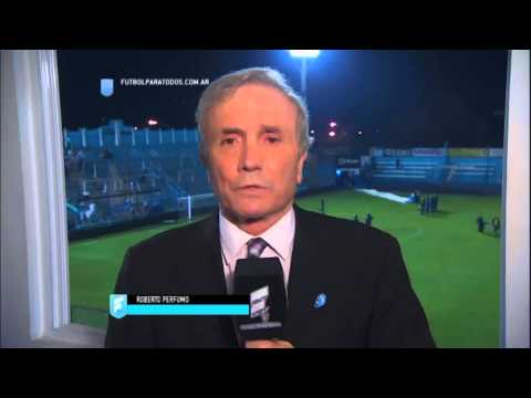 El análisis de Roberto Perfumo. Temperley 0 - Huracán 0.  Fecha 13. Primera División 2015. FPT.