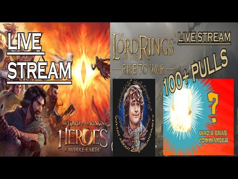 LOTR Rise to War and Heroes of Middle Earth