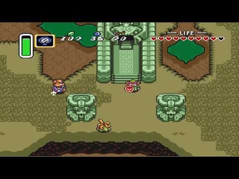How to enter the Swamp Palace / Second Crystal Dungeon - Zelda: A Link to the Past