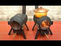 How To Make A Wood Stove With An Old Gas Bottle Fast And Super Effective