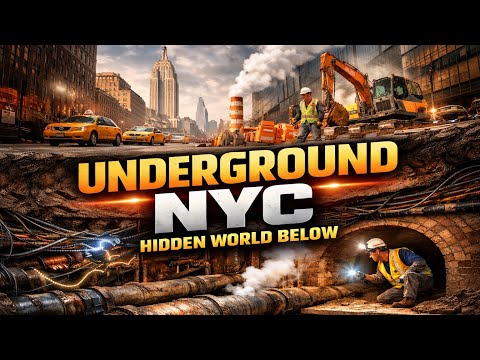 The Hidden World Beneath New York City Streets Inside NYC’s Underground Infrastructure You Never See