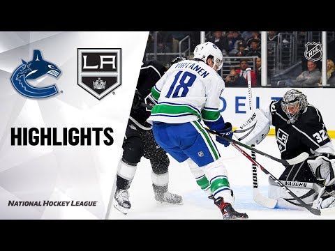 NHL Highlights | Canucks @ Kings 10/30/19