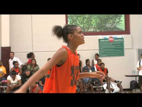 Amber McLinn: Rising High School Basketball Star with Incredible Dunking