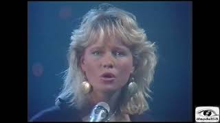 Mike Oldfield &amp; Anita Hegerland- Moonlight Shadow (TV Suecia, 27 Marzo 1986)